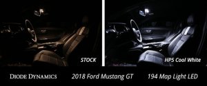 Ford Mustang Replacement Bulbs - Diode Dynamics - Stage 2 - Cool White - `18-`19